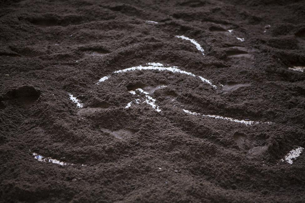 Monsters In Their Eyes, 12 hr durational performance with Ali Kheradyar, photo by Tasha Bjelic