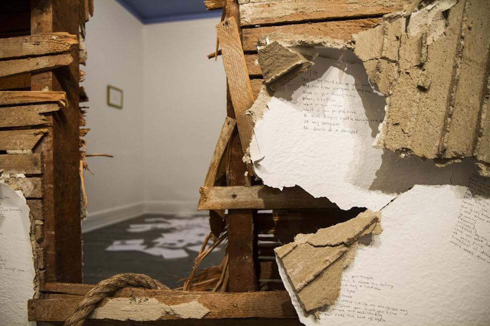 Monsters In Their Eyes, 12 hr durational performance with Ali Kheradyar, photo by Tasha Bjelic